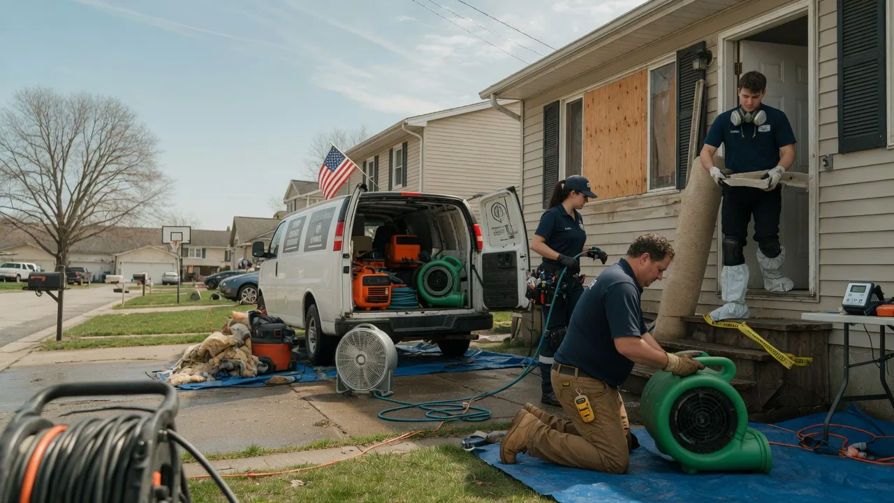 Water Damage Restoration in Elkhart, IN near me